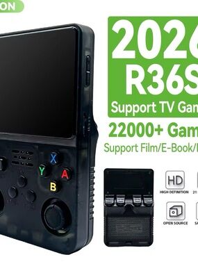 R36S Gaming Console 22,000 Games!!!